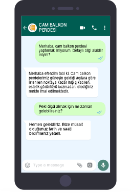 WhatsApp Sipariş Hattı